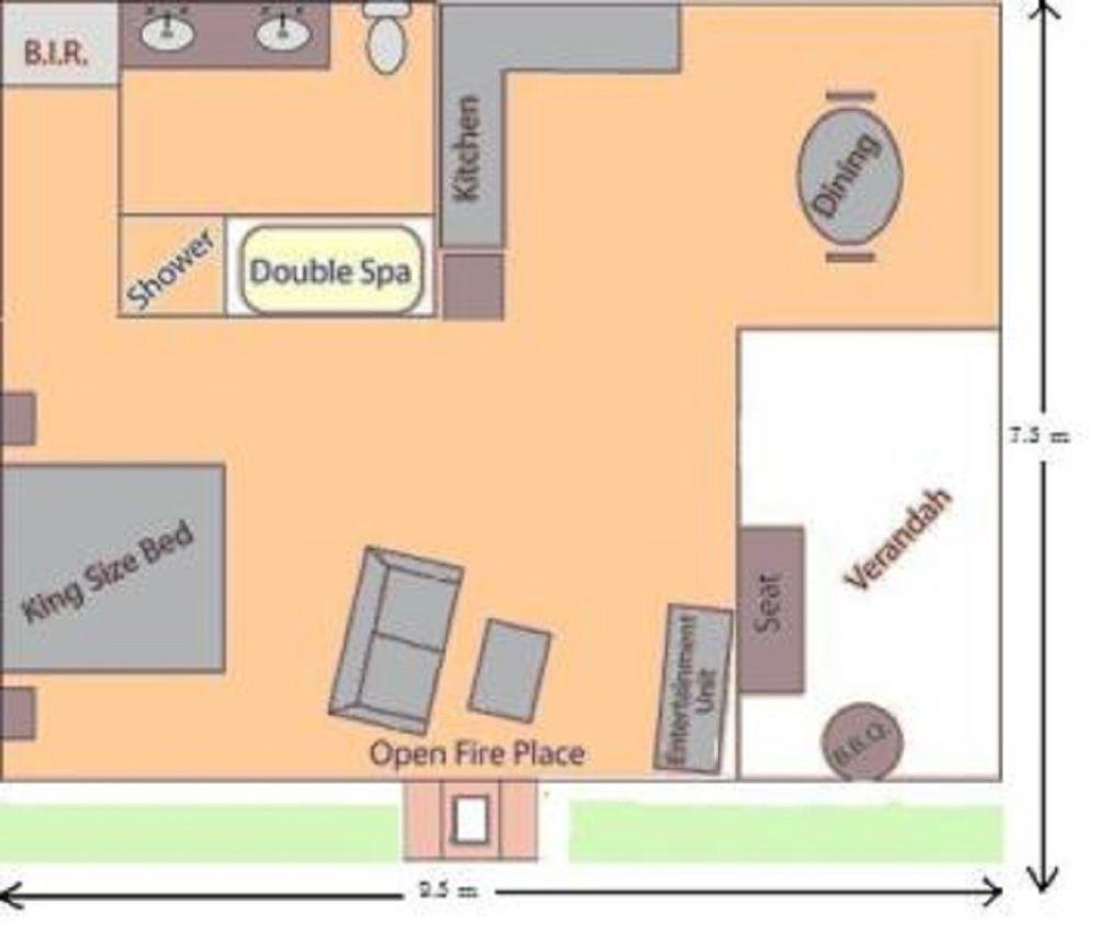 Heatherlie Cottages Halls Gap Exteriör bild